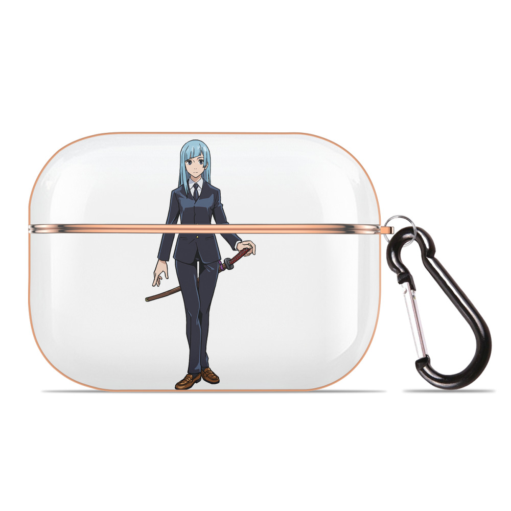 （画像用） 呪術廻戦 Jujutsu Kaisen 【AirPods Pro用】ハードシェル保護ケース｜耐衝撃・防指紋・カラビナ付き商品仕様