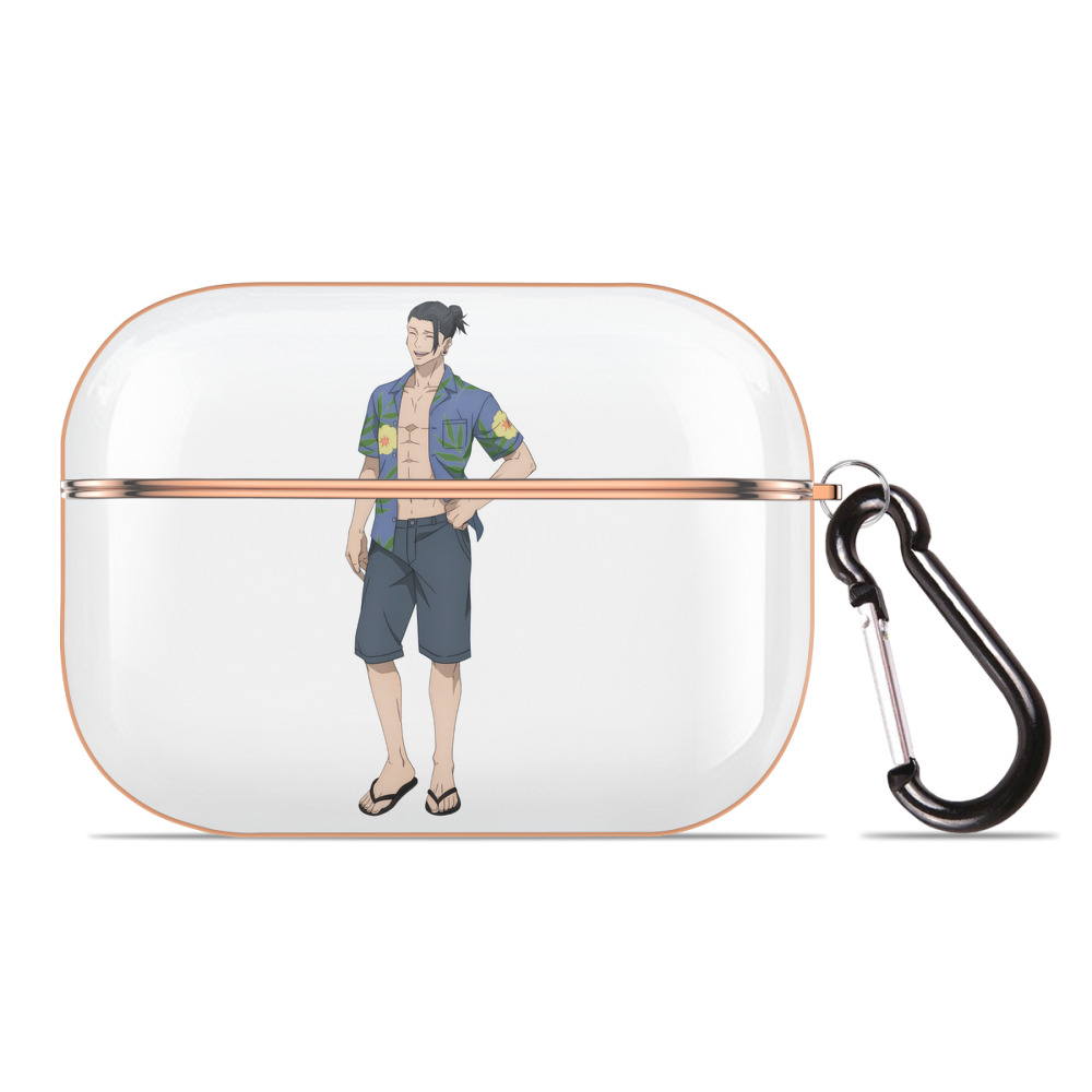（画像用） 呪術廻戦 Jujutsu Kaisen 【AirPods Pro用】ハードシェル保護ケース｜耐衝撃・防指紋・カラビナ付き商品仕様