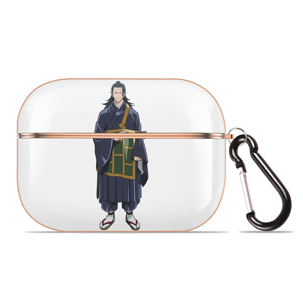 （画像用） 呪術廻戦 Jujutsu Kaisen 【AirPods Pro用】ハードシェル保護ケース｜耐衝撃・防指紋・カラビナ付き商品仕様
