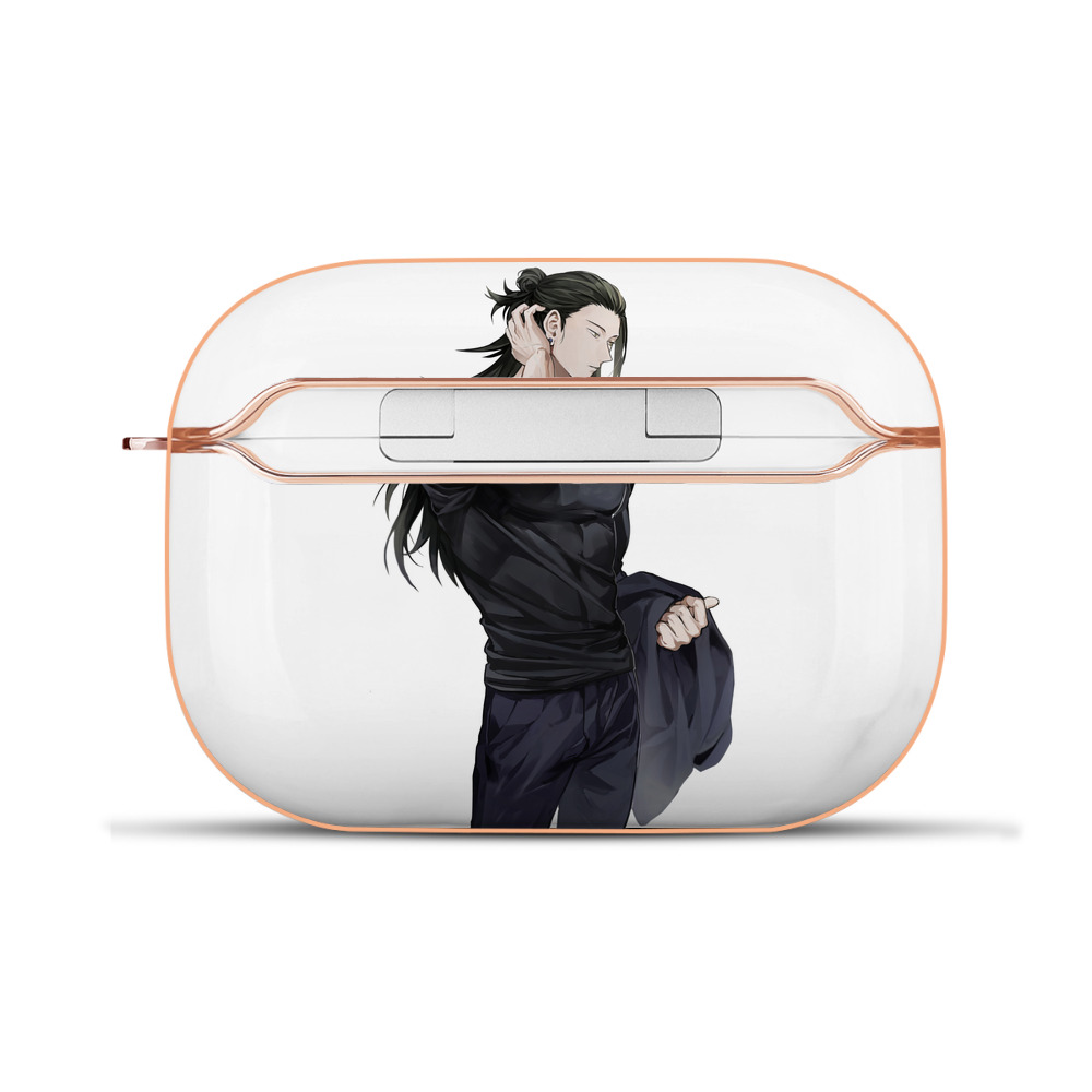 （画像用） 呪術廻戦 Jujutsu Kaisen 【AirPods Pro用】ハードシェル保護ケース｜耐衝撃・防指紋・カラビナ付き商品仕様