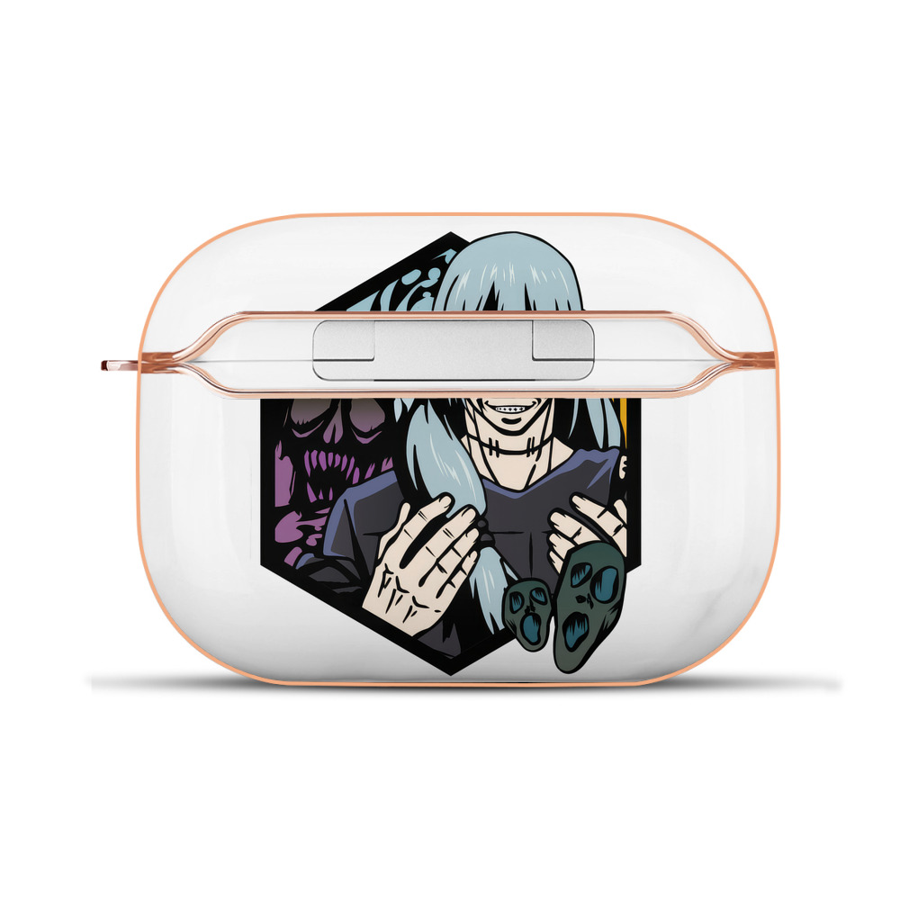 （画像用） 呪術廻戦 Jujutsu Kaisen 【AirPods Pro用】ハードシェル保護ケース｜耐衝撃・防指紋・カラビナ付き商品仕様