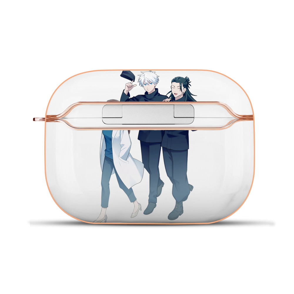 （画像用） 呪術廻戦 Jujutsu Kaisen 【AirPods Pro用】ハードシェル保護ケース｜耐衝撃・防指紋・カラビナ付き商品仕様