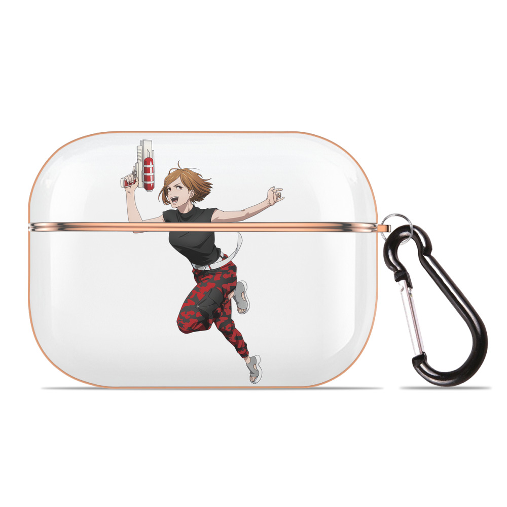（画像用） 呪術廻戦 Jujutsu Kaisen 【AirPods Pro用】ハードシェル保護ケース｜耐衝撃・防指紋・カラビナ付き商品仕様