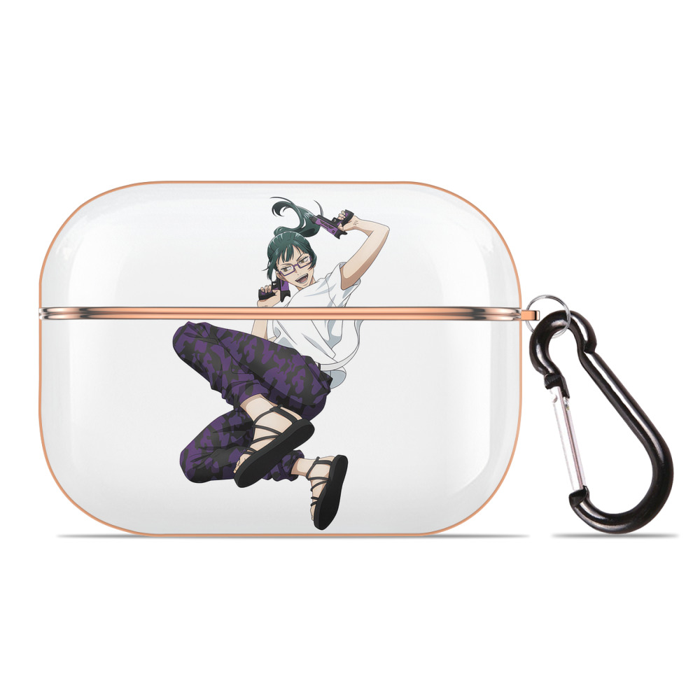 （画像用） 呪術廻戦 Jujutsu Kaisen 【AirPods Pro用】ハードシェル保護ケース｜耐衝撃・防指紋・カラビナ付き商品仕様