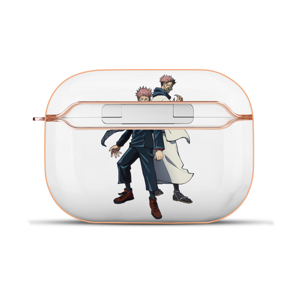 （画像用） 呪術廻戦 Jujutsu Kaisen 【AirPods Pro用】ハードシェル保護ケース｜耐衝撃・防指紋・カラビナ付き商品仕様