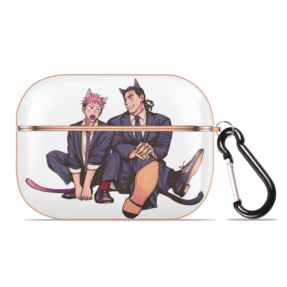 （画像用） 呪術廻戦 Jujutsu Kaisen 【AirPods Pro用】ハードシェル保護ケース｜耐衝撃・防指紋・カラビナ付き商品仕様