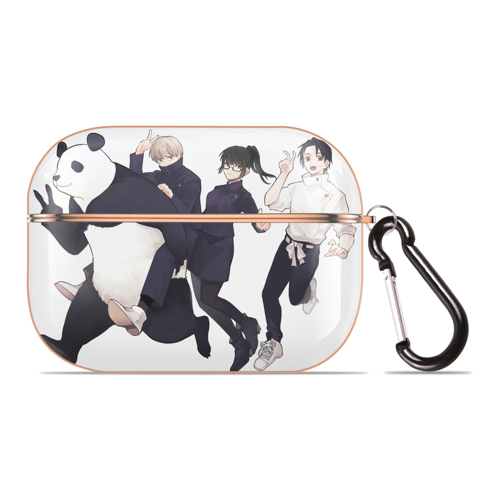 （画像用） 呪術廻戦 Jujutsu Kaisen 【AirPods Pro用】ハードシェル保護ケース｜耐衝撃・防指紋・カラビナ付き商品仕様
