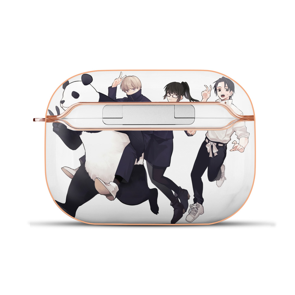 （画像用） 呪術廻戦 Jujutsu Kaisen 【AirPods Pro用】ハードシェル保護ケース｜耐衝撃・防指紋・カラビナ付き商品仕様