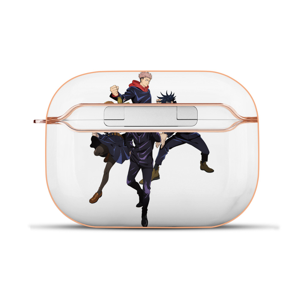 （画像用） 呪術廻戦 Jujutsu Kaisen 【AirPods Pro用】ハードシェル保護ケース｜耐衝撃・防指紋・カラビナ付き商品仕様