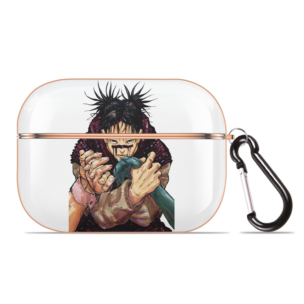 （画像用） 呪術廻戦 Jujutsu Kaisen 【AirPods Pro用】ハードシェル保護ケース｜耐衝撃・防指紋・カラビナ付き商品仕様