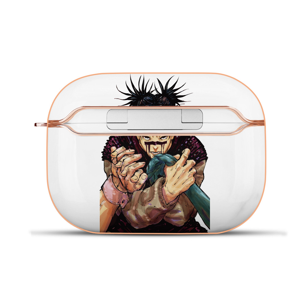 （画像用） 呪術廻戦 Jujutsu Kaisen 【AirPods Pro用】ハードシェル保護ケース｜耐衝撃・防指紋・カラビナ付き商品仕様