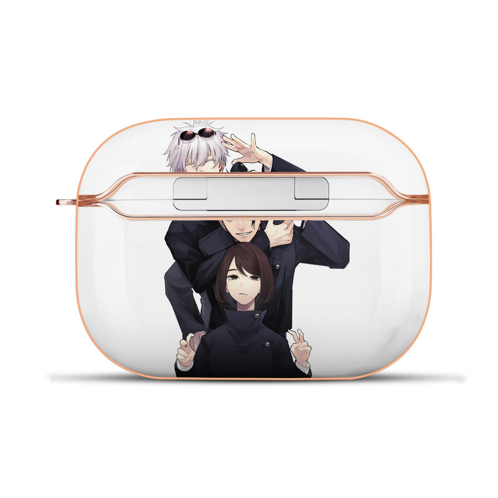 （画像用） 呪術廻戦 Jujutsu Kaisen 【AirPods Pro用】ハードシェル保護ケース｜耐衝撃・防指紋・カラビナ付き商品仕様