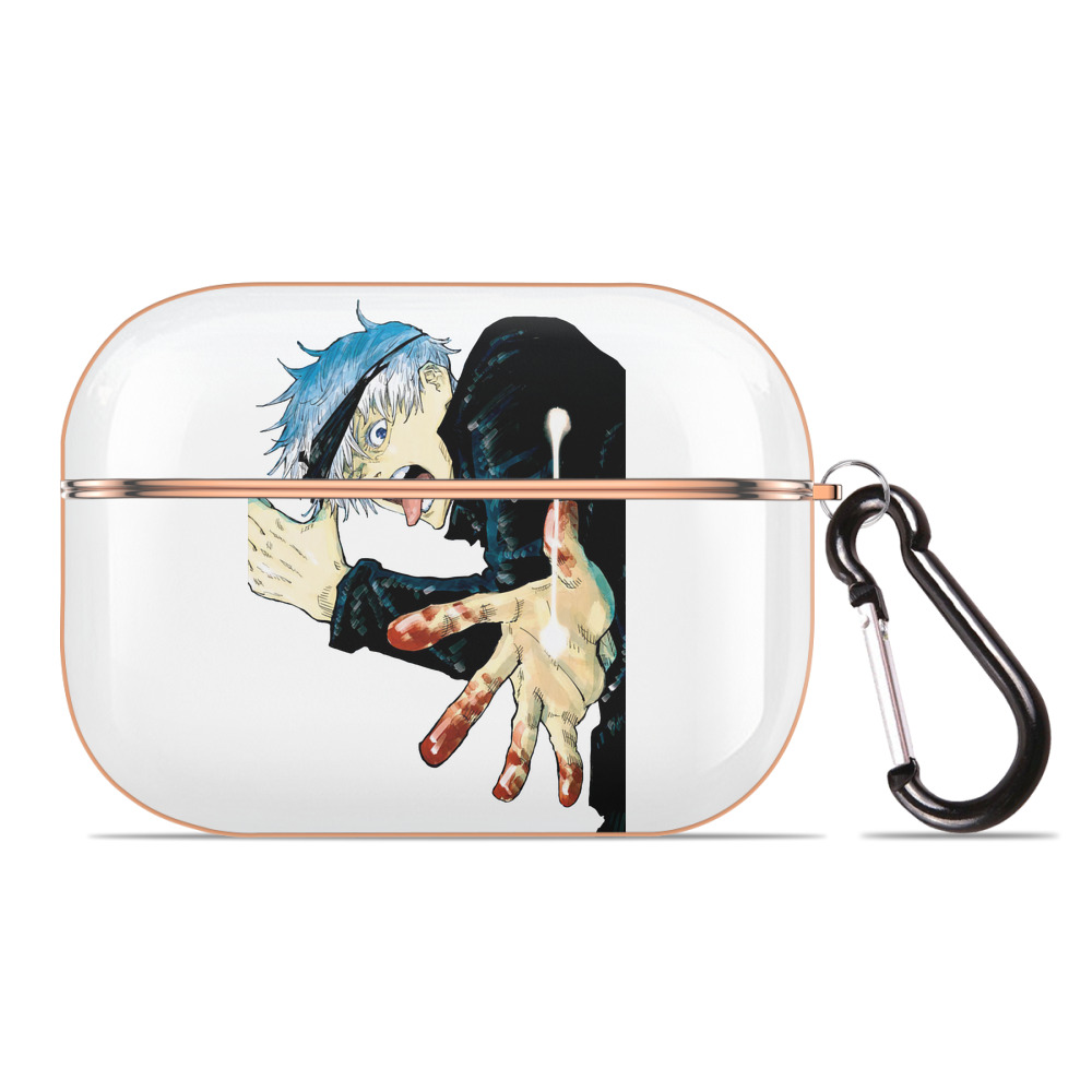 （画像用） 呪術廻戦 Jujutsu Kaisen 【AirPods Pro用】ハードシェル保護ケース｜耐衝撃・防指紋・カラビナ付き商品仕様