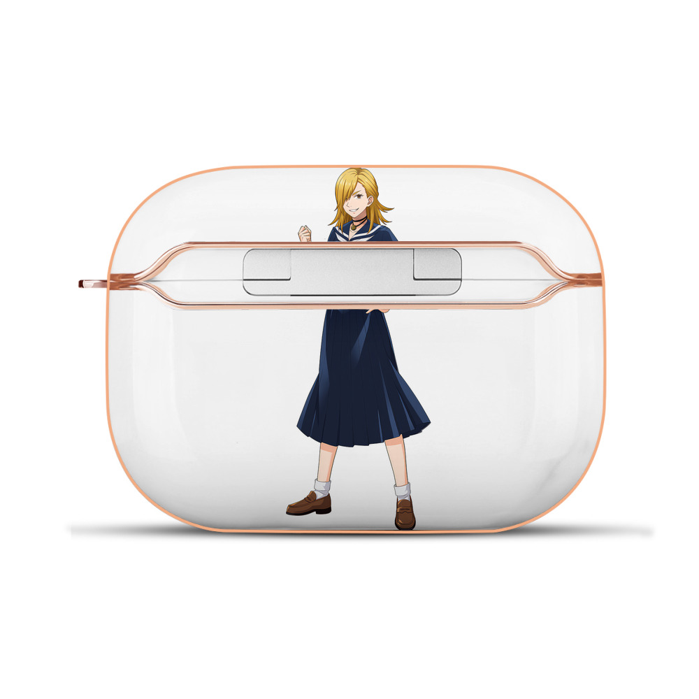 （画像用） 呪術廻戦 Jujutsu Kaisen 【AirPods Pro用】ハードシェル保護ケース｜耐衝撃・防指紋・カラビナ付き商品仕様