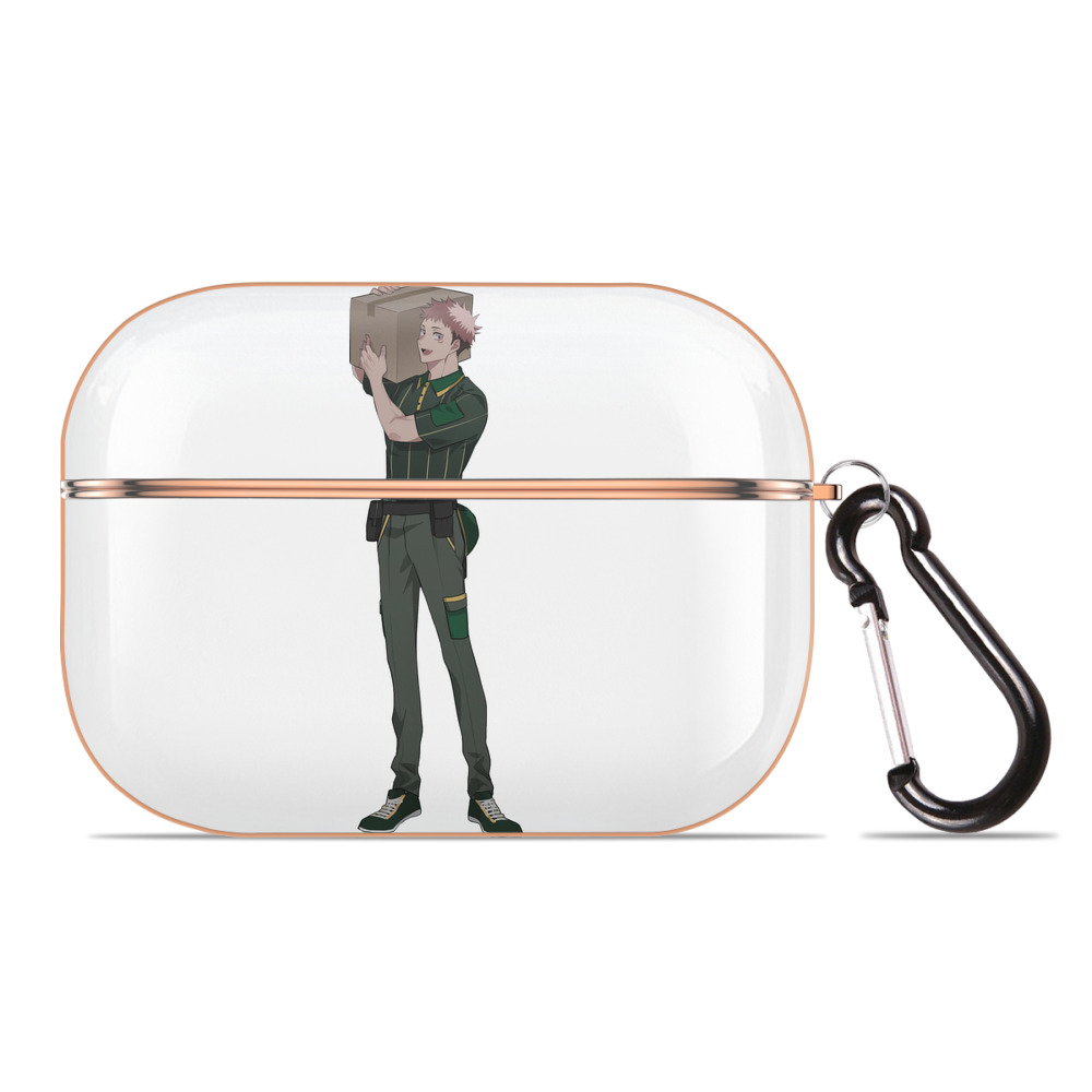 （画像用） 呪術廻戦 Jujutsu Kaisen 【AirPods Pro用】ハードシェル保護ケース｜耐衝撃・防指紋・カラビナ付き商品仕様