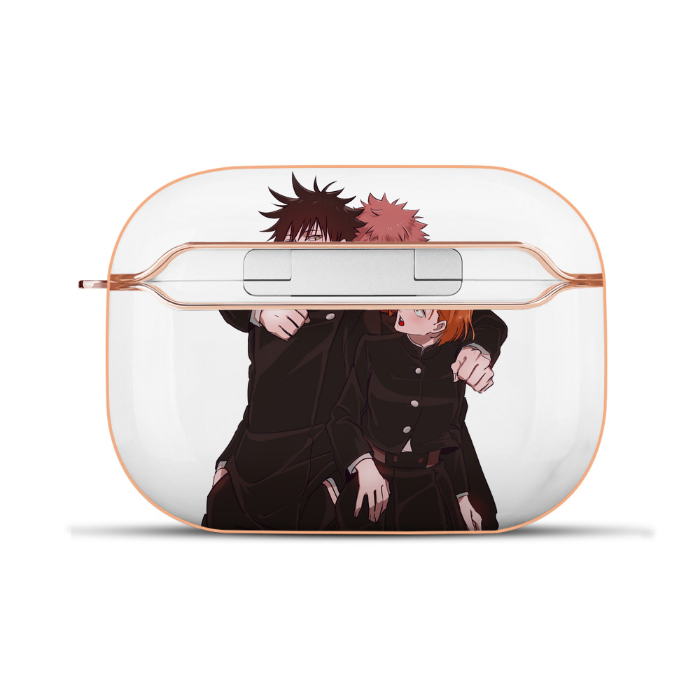 （画像用） 呪術廻戦 Jujutsu Kaisen 【AirPods Pro用】ハードシェル保護ケース｜耐衝撃・防指紋・カラビナ付き商品仕様