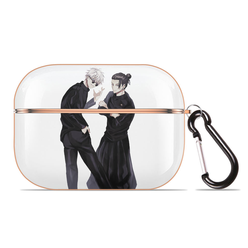 （画像用） 呪術廻戦 Jujutsu Kaisen 【AirPods Pro用】ハードシェル保護ケース｜耐衝撃・防指紋・カラビナ付き商品仕様