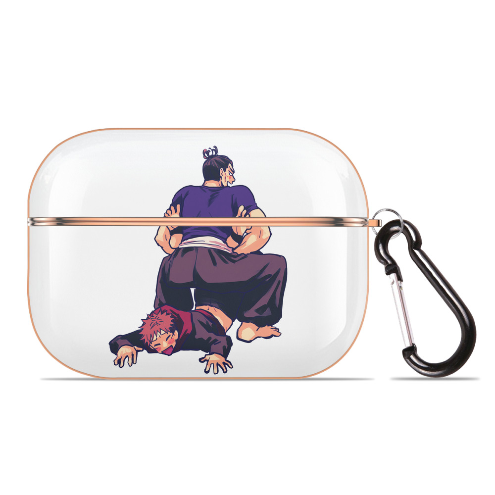 （画像用） 呪術廻戦 Jujutsu Kaisen 【AirPods Pro用】ハードシェル保護ケース｜耐衝撃・防指紋・カラビナ付き商品仕様
