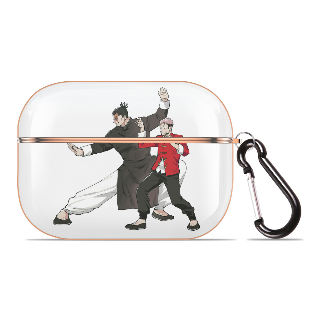 （画像用） 呪術廻戦 Jujutsu Kaisen 【AirPods Pro用】ハードシェル保護ケース｜耐衝撃・防指紋・カラビナ付き商品仕様