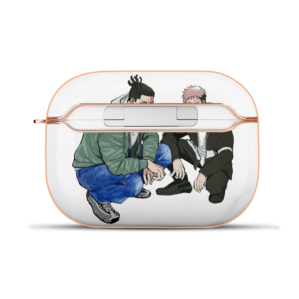 （画像用） 呪術廻戦 Jujutsu Kaisen 【AirPods Pro用】ハードシェル保護ケース｜耐衝撃・防指紋・カラビナ付き商品仕様