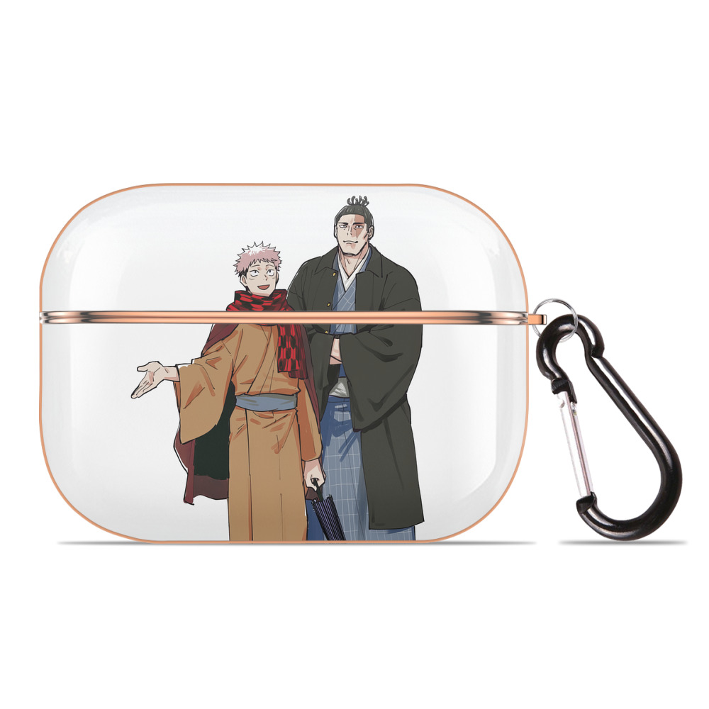 （画像用） 呪術廻戦 Jujutsu Kaisen 【AirPods Pro用】ハードシェル保護ケース｜耐衝撃・防指紋・カラビナ付き商品仕様