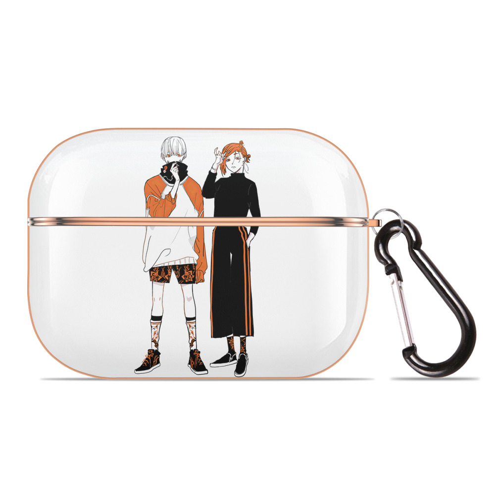 （画像用） 呪術廻戦 Jujutsu Kaisen 【AirPods Pro用】ハードシェル保護ケース｜耐衝撃・防指紋・カラビナ付き商品仕様