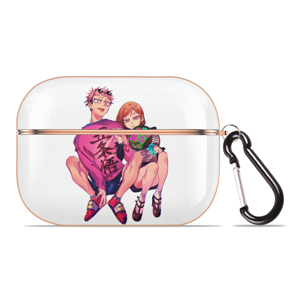（画像用） 呪術廻戦 Jujutsu Kaisen 【AirPods Pro用】ハードシェル保護ケース｜耐衝撃・防指紋・カラビナ付き商品仕様