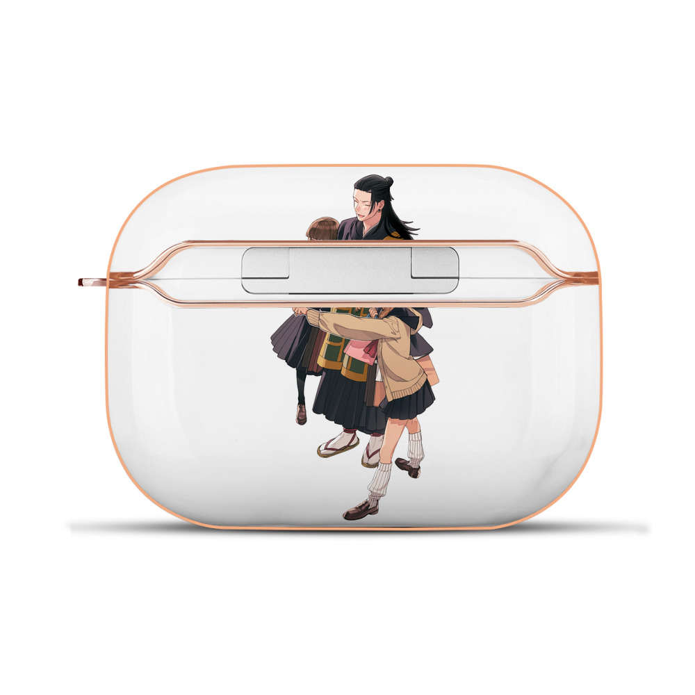 （画像用） 呪術廻戦 Jujutsu Kaisen 【AirPods Pro用】ハードシェル保護ケース｜耐衝撃・防指紋・カラビナ付き商品仕様