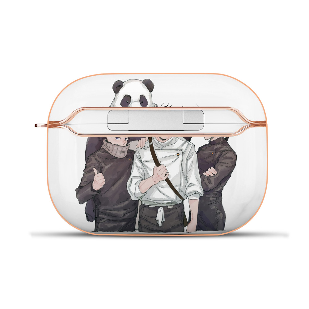 （画像用） 呪術廻戦 Jujutsu Kaisen 【AirPods Pro用】ハードシェル保護ケース｜耐衝撃・防指紋・カラビナ付き商品仕様