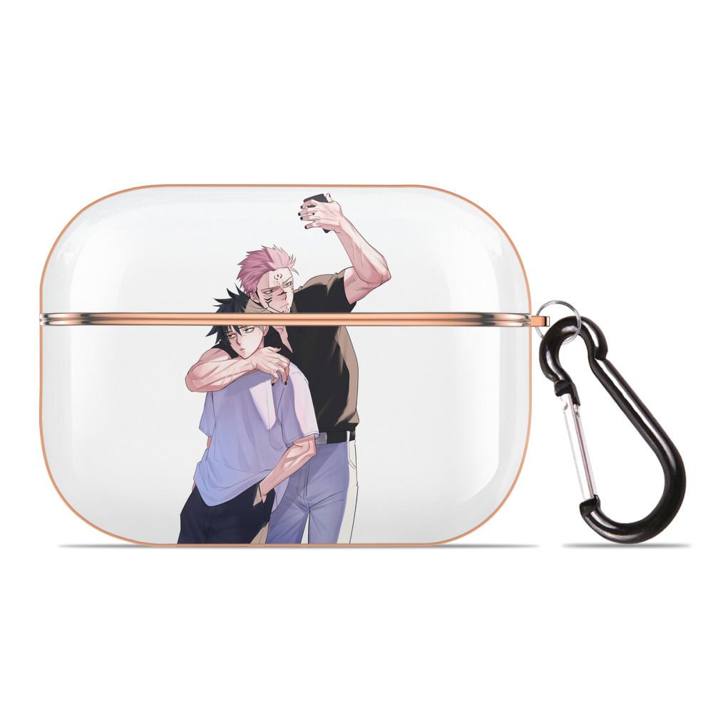 （画像用） 呪術廻戦 Jujutsu Kaisen 【AirPods Pro用】ハードシェル保護ケース｜耐衝撃・防指紋・カラビナ付き商品仕様