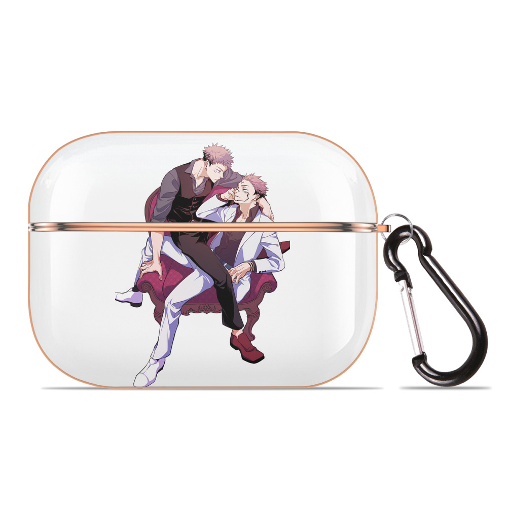 （画像用） 呪術廻戦 Jujutsu Kaisen 【AirPods Pro用】ハードシェル保護ケース｜耐衝撃・防指紋・カラビナ付き商品仕様
