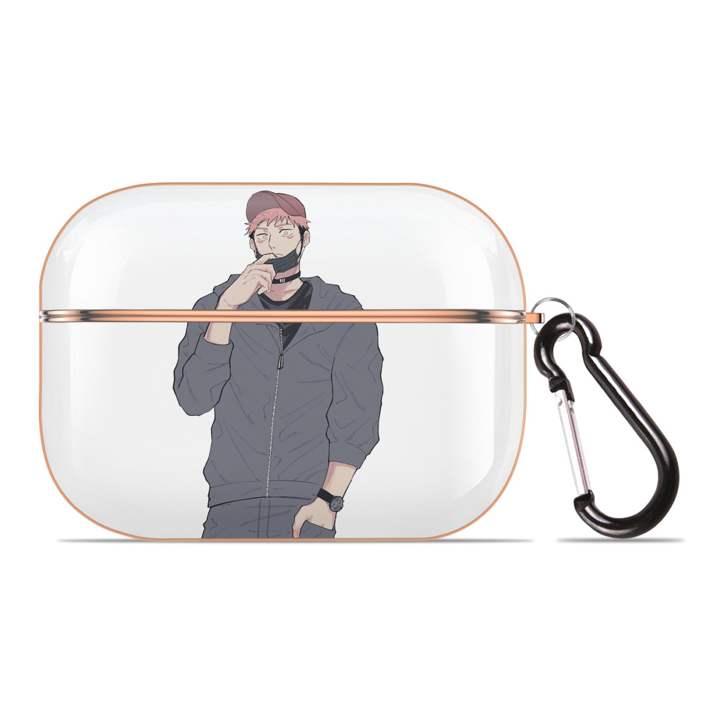 （画像用） 呪術廻戦 Jujutsu Kaisen 【AirPods Pro用】ハードシェル保護ケース｜耐衝撃・防指紋・カラビナ付き商品仕様