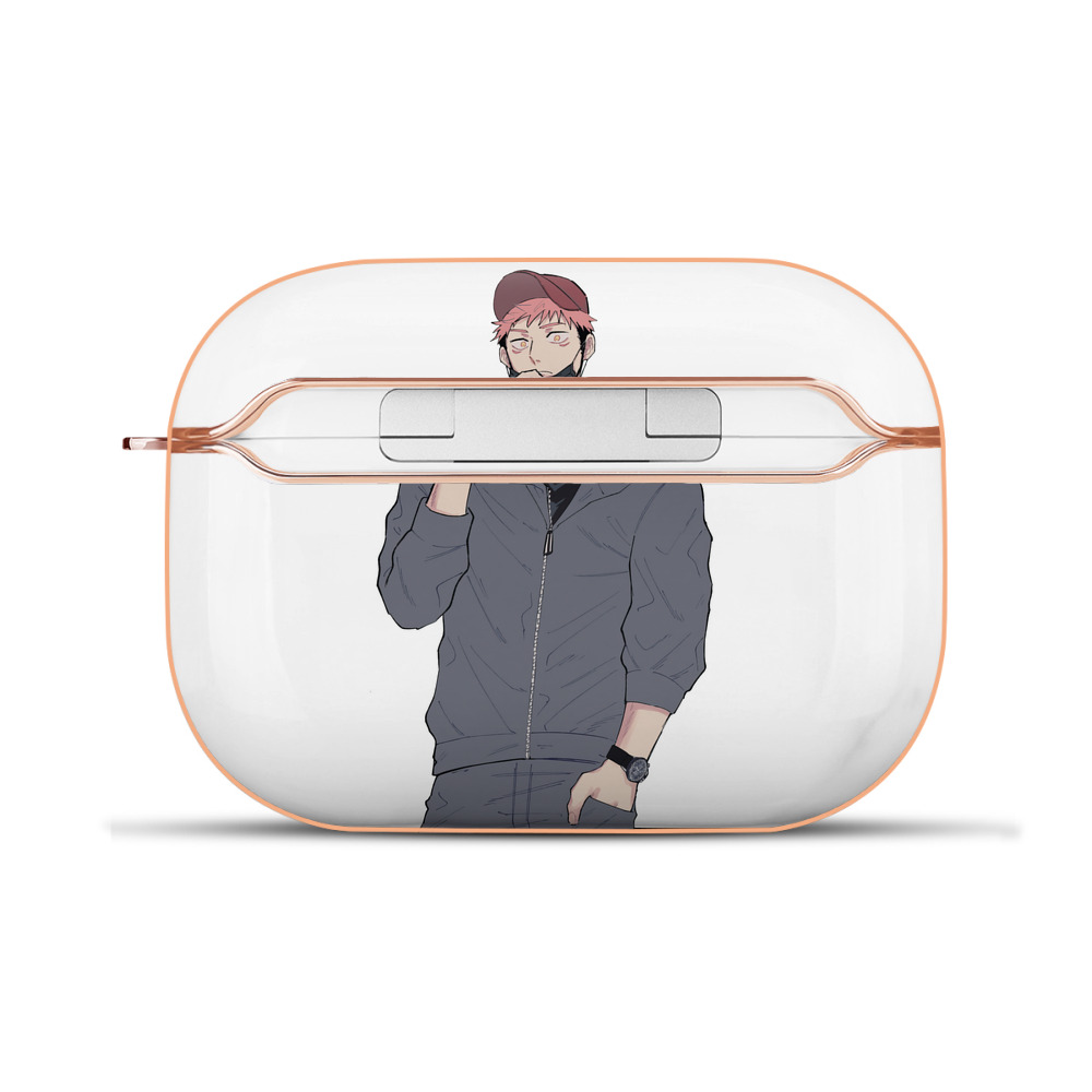 （画像用） 呪術廻戦 Jujutsu Kaisen 【AirPods Pro用】ハードシェル保護ケース｜耐衝撃・防指紋・カラビナ付き商品仕様