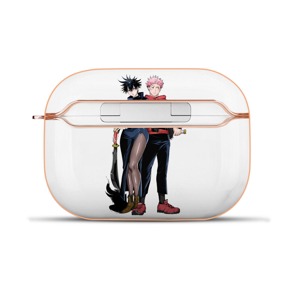 （画像用） 呪術廻戦 Jujutsu Kaisen 【AirPods Pro用】ハードシェル保護ケース｜耐衝撃・防指紋・カラビナ付き商品仕様