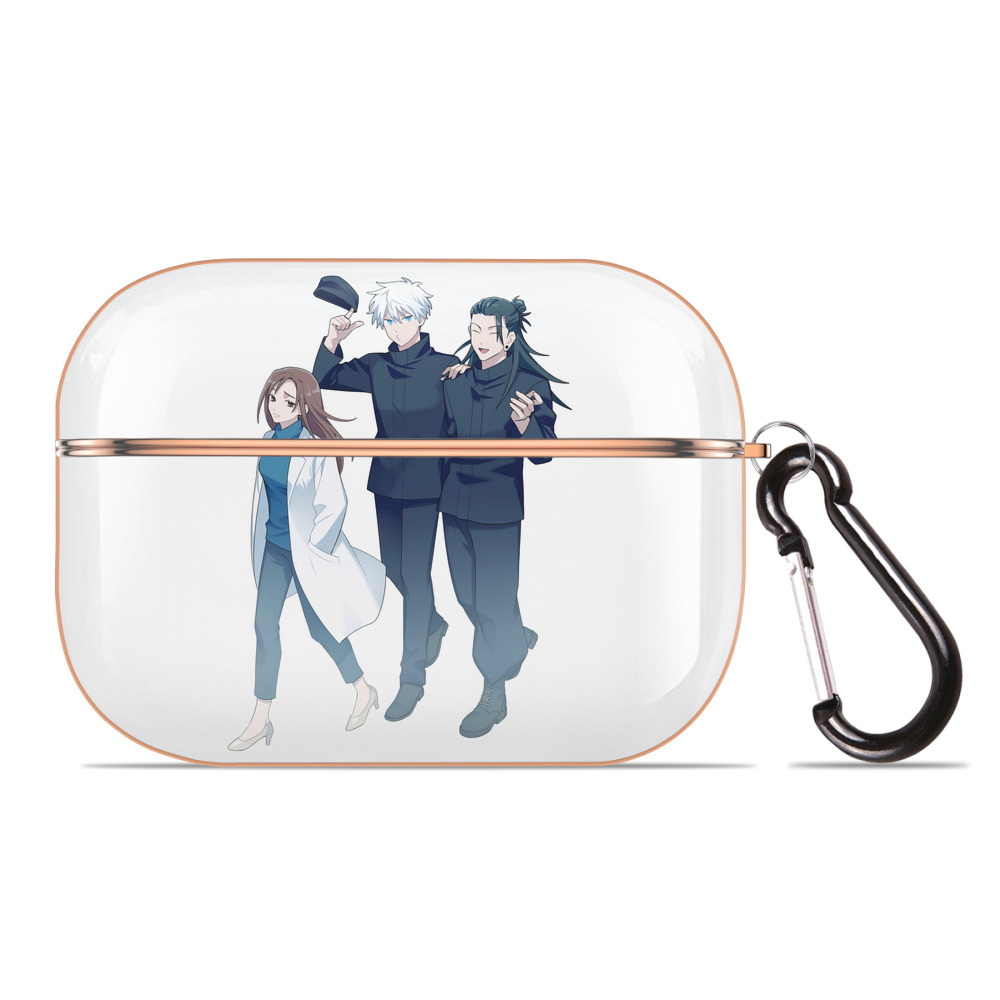 （画像用） 呪術廻戦 Jujutsu Kaisen 【AirPods Pro用】ハードシェル保護ケース｜耐衝撃・防指紋・カラビナ付き商品仕様
