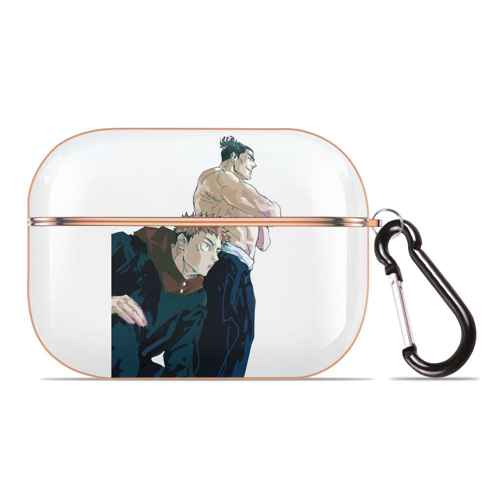 （画像用） 呪術廻戦 Jujutsu Kaisen 【AirPods Pro用】ハードシェル保護ケース｜耐衝撃・防指紋・カラビナ付き商品仕様