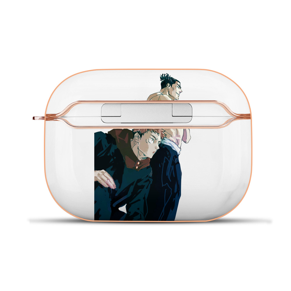 （画像用） 呪術廻戦 Jujutsu Kaisen 【AirPods Pro用】ハードシェル保護ケース｜耐衝撃・防指紋・カラビナ付き商品仕様