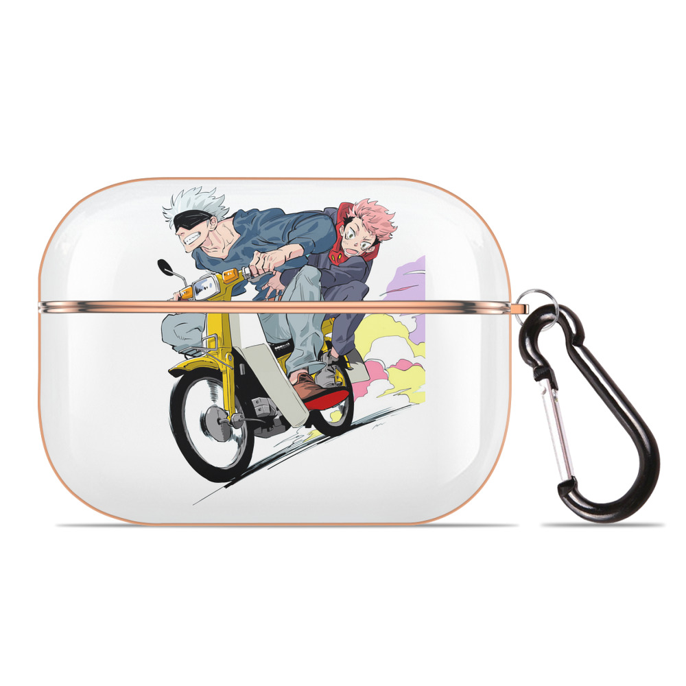 （画像用） 呪術廻戦 Jujutsu Kaisen 【AirPods Pro用】ハードシェル保護ケース｜耐衝撃・防指紋・カラビナ付き商品仕様
