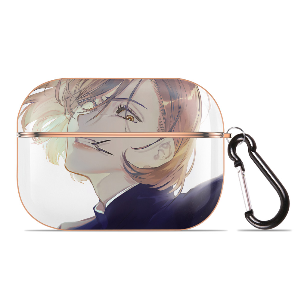（画像用） 呪術廻戦 Jujutsu Kaisen 【AirPods Pro用】ハードシェル保護ケース｜耐衝撃・防指紋・カラビナ付き商品仕様