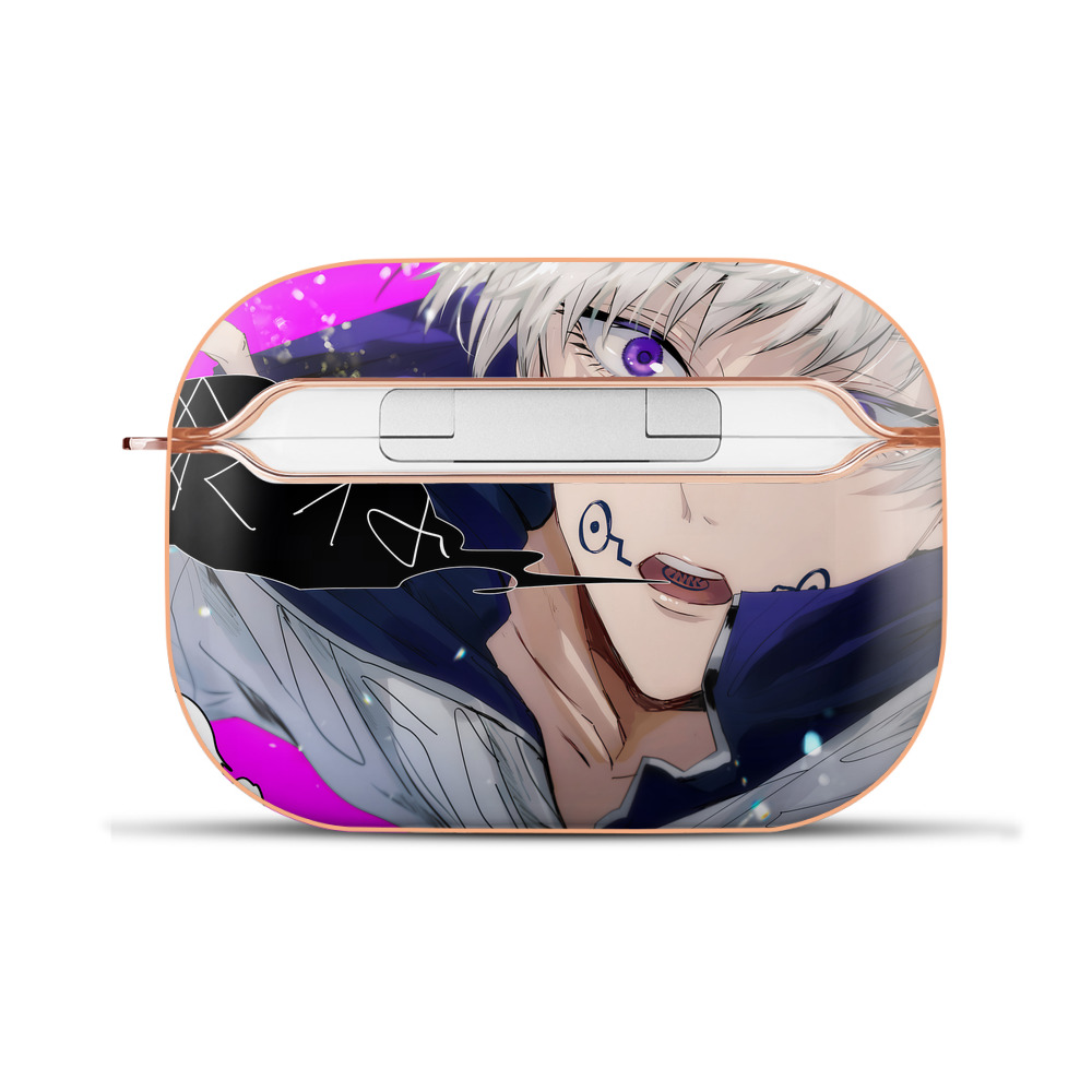 （画像用） 呪術廻戦 Jujutsu Kaisen 【AirPods Pro用】ハードシェル保護ケース｜耐衝撃・防指紋・カラビナ付き商品仕様