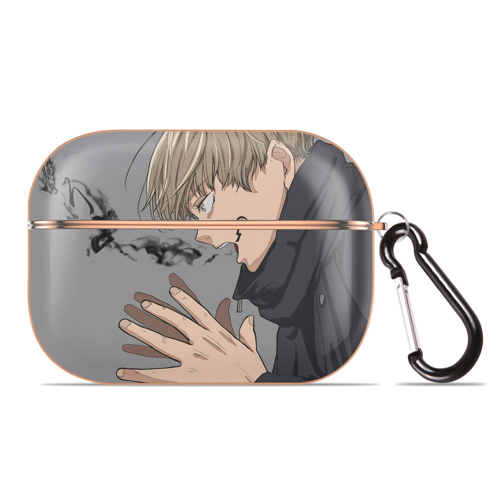 （画像用） 呪術廻戦 Jujutsu Kaisen 【AirPods Pro用】ハードシェル保護ケース｜耐衝撃・防指紋・カラビナ付き商品仕様