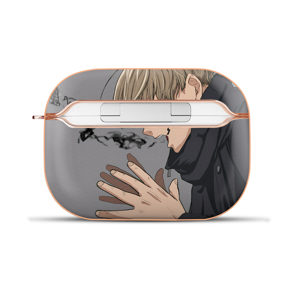 （画像用） 呪術廻戦 Jujutsu Kaisen 【AirPods Pro用】ハードシェル保護ケース｜耐衝撃・防指紋・カラビナ付き商品仕様