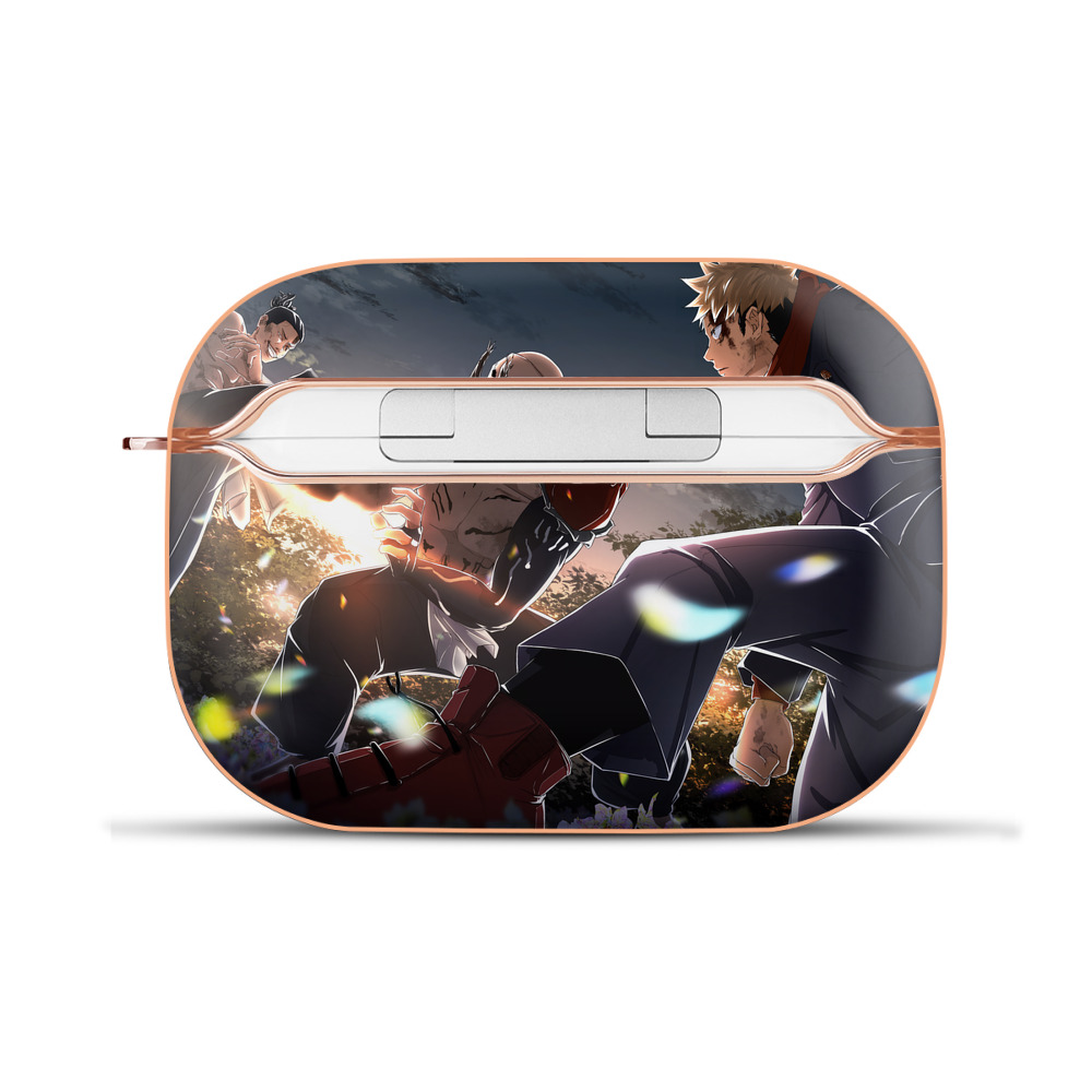 （画像用） 呪術廻戦 Jujutsu Kaisen 【AirPods Pro用】ハードシェル保護ケース｜耐衝撃・防指紋・カラビナ付き商品仕様