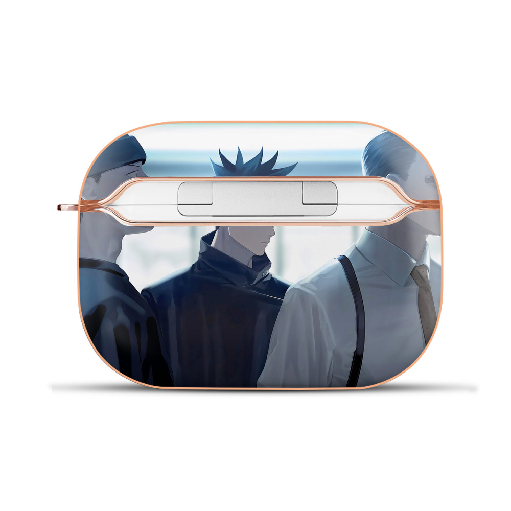 （画像用） 呪術廻戦 Jujutsu Kaisen 【AirPods Pro用】ハードシェル保護ケース｜耐衝撃・防指紋・カラビナ付き商品仕様