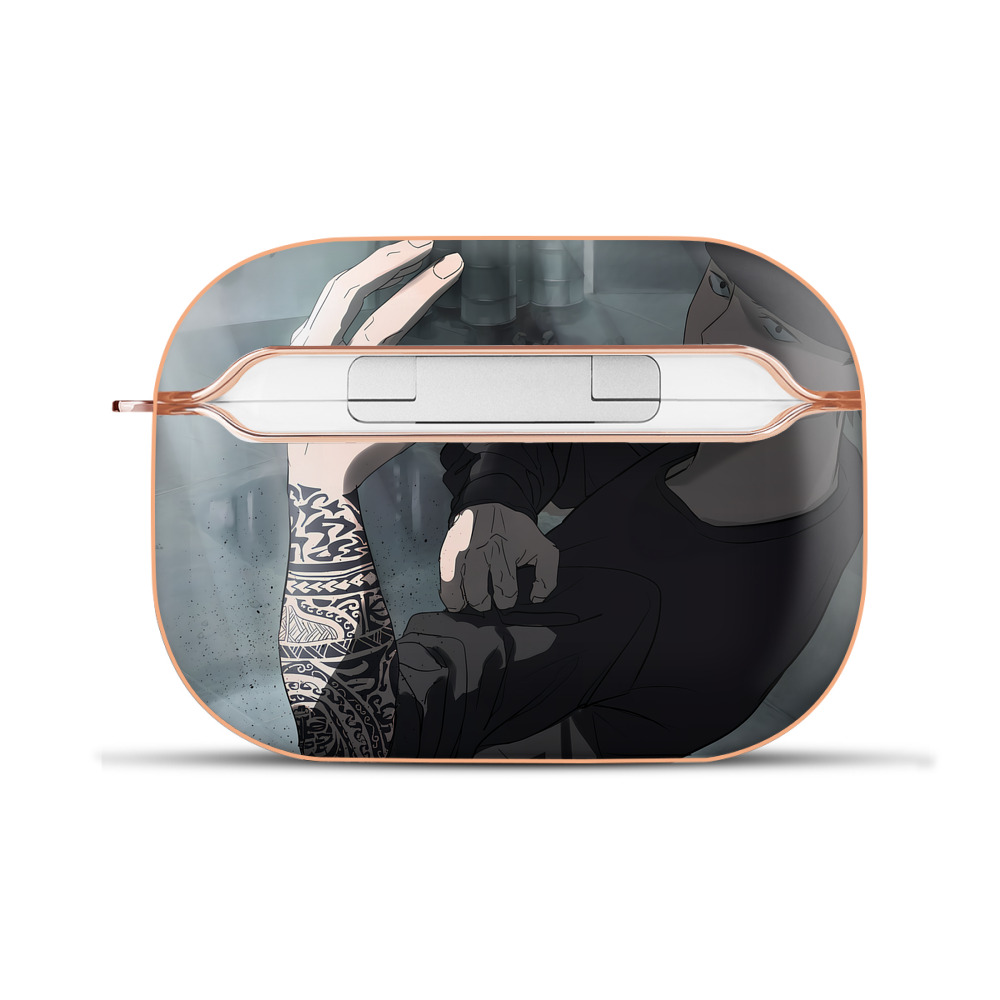（画像用） 呪術廻戦 Jujutsu Kaisen 【AirPods Pro用】ハードシェル保護ケース｜耐衝撃・防指紋・カラビナ付き商品仕様