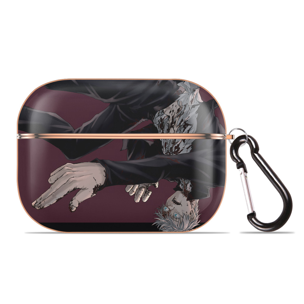 （画像用） 呪術廻戦 Jujutsu Kaisen 【AirPods Pro用】ハードシェル保護ケース｜耐衝撃・防指紋・カラビナ付き商品仕様