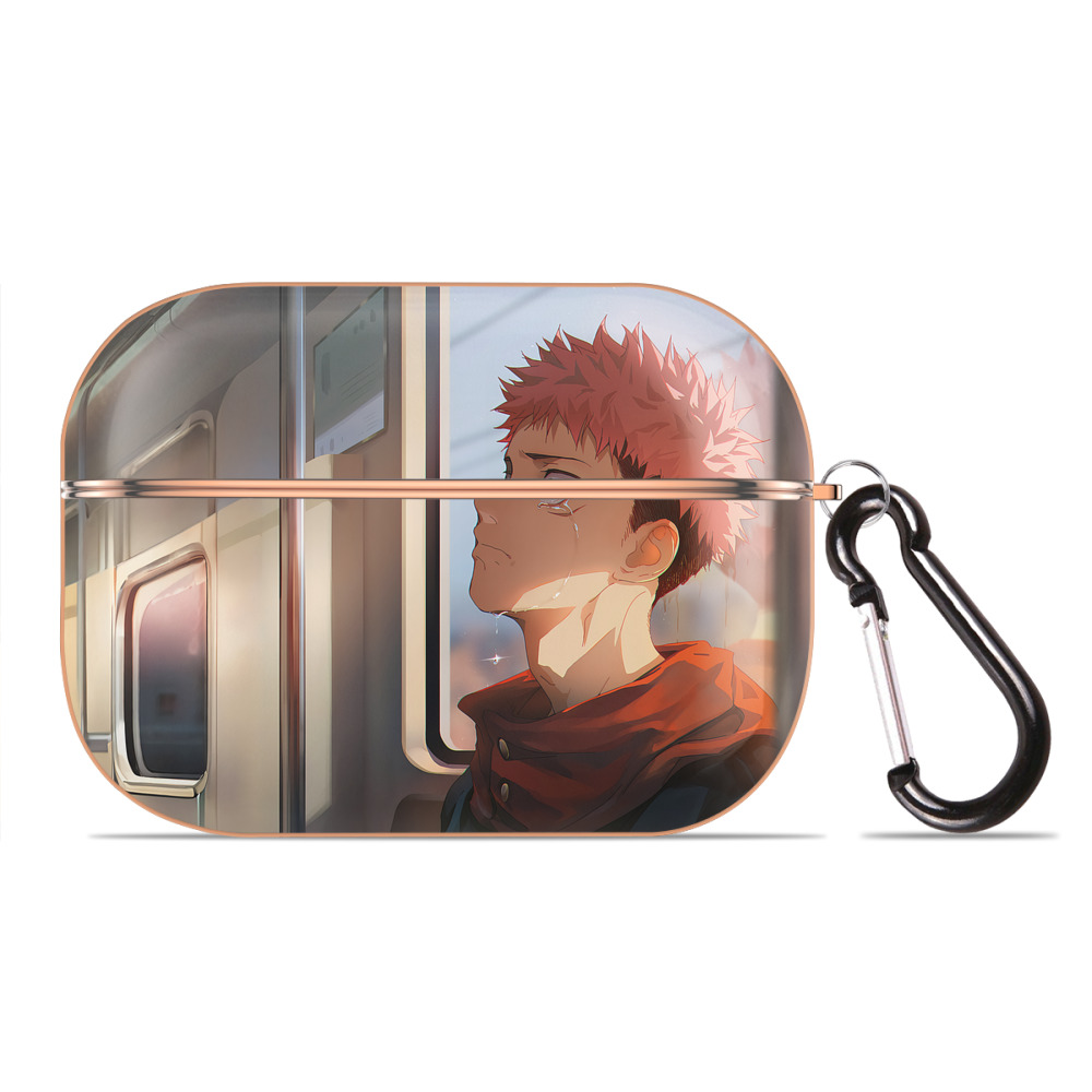 （画像用） 呪術廻戦 Jujutsu Kaisen 【AirPods Pro用】ハードシェル保護ケース｜耐衝撃・防指紋・カラビナ付き商品仕様