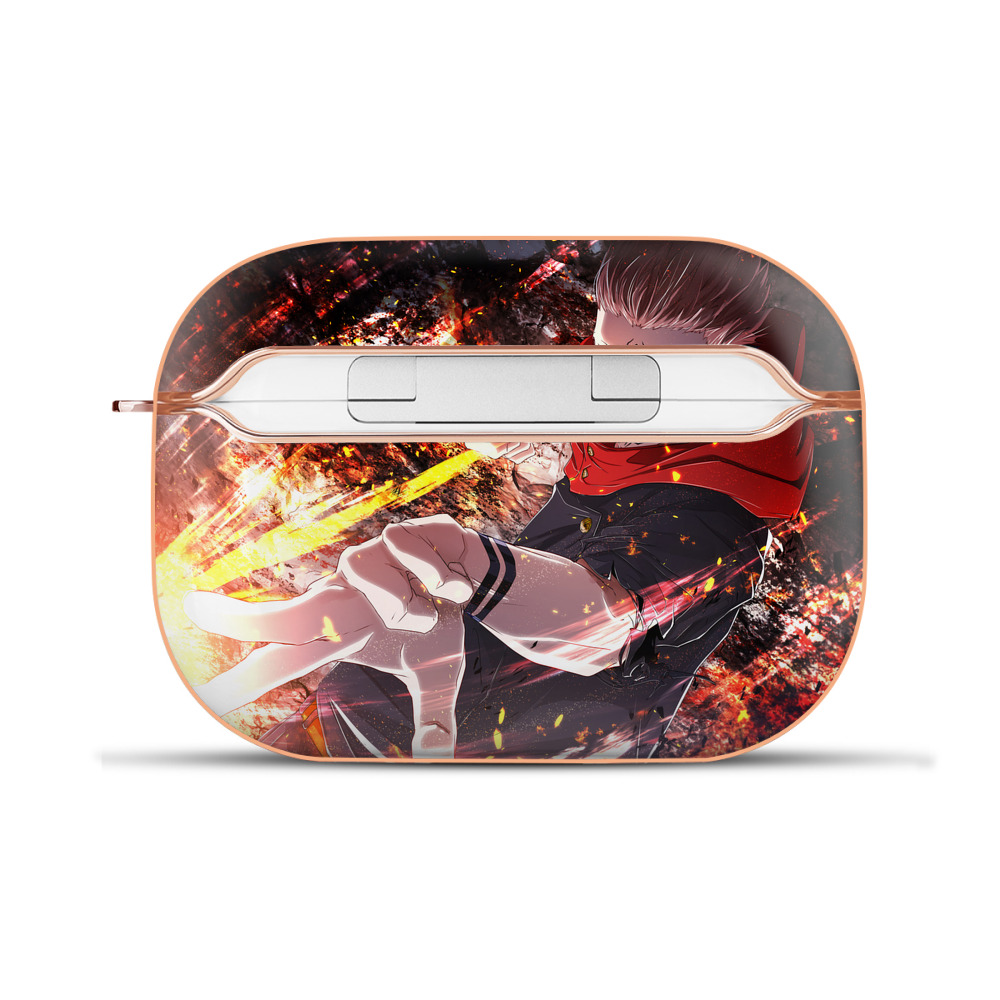 （画像用） 呪術廻戦 Jujutsu Kaisen 【AirPods Pro用】ハードシェル保護ケース｜耐衝撃・防指紋・カラビナ付き商品仕様