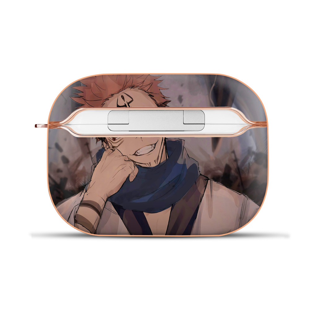 （画像用） 呪術廻戦 Jujutsu Kaisen 【AirPods Pro用】ハードシェル保護ケース｜耐衝撃・防指紋・カラビナ付き商品仕様