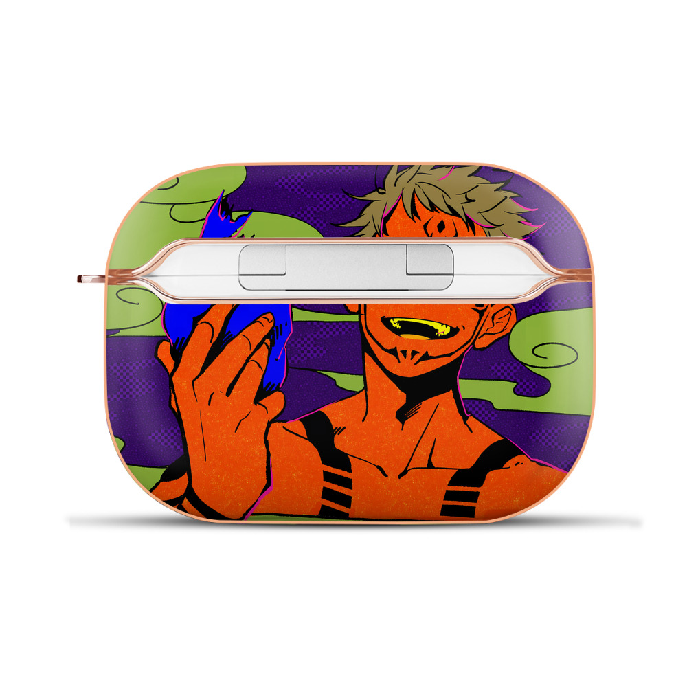 （画像用） 呪術廻戦 Jujutsu Kaisen 【AirPods Pro用】ハードシェル保護ケース｜耐衝撃・防指紋・カラビナ付き商品仕様